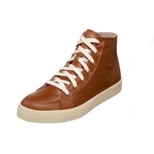 Polo Ralph Lauren Men's Walker High-Top Fashion Sneaker Leather Boot/Shoe